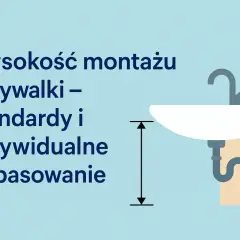 Wysokość montażu umywalki – standardy i dopasowanie. Dowiedz się, jaka jest optymalna cena montażu umywalki.