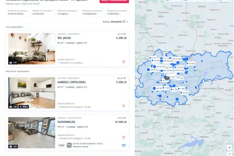 Ile kosztuje wynajem mieszkania w Krakowie – sprawdź aktualne ceny