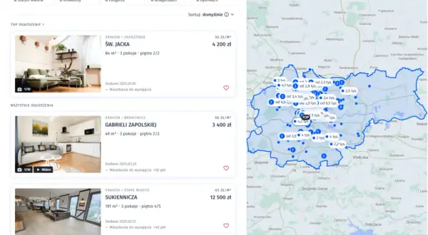 Ile kosztuje wynajem mieszkania w Krakowie – sprawdź aktualne ceny